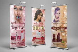 vertical banner frame