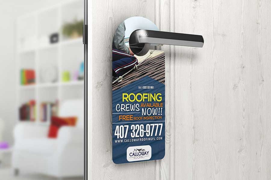 Door Hangers Printing Our Services Faceless Technologies