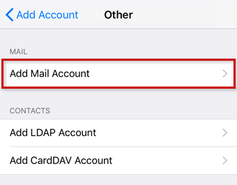 Email SMTP IMAP setup